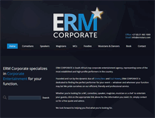 Tablet Screenshot of ermcorporate.com